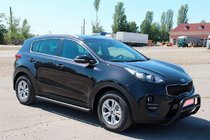 Kia Sportage 2015–2021 Boční trubky BB001 Black (2 ks, nerez) fotografie 2