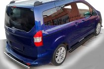 Ford Courier 2014–2023 Boční trubky Black (2 ks, nerez) fotografie 1