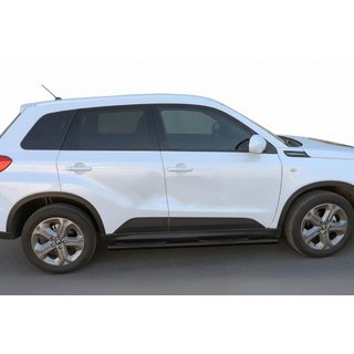 Boční trubky Black (2 ks, nerez) Suzuki Vitara 2015– fotografie 1