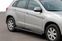 Mitsubishi Eclipse Cross 2017– Nerezové boční trubky BB002 Black (2 ks, nerez) fotografie 2