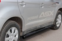 Mitsubishi Eclipse Cross 2017– Nerezové boční trubky BB002 Black (2 ks, nerez) fotografie 1