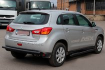 Mitsubishi Eclipse Cross 2017– Nerezové boční trubky BB002 Black (2 ks, nerez) fotografie 3