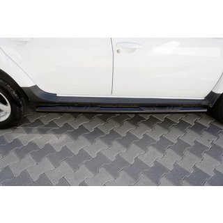 Boční trubky BB002 Black (2 ks, nerez) Renault Duster 2018–2024 fotografie 1
