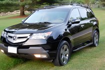 Acura MDX 2007–2013 Boční trubky Black (2 ks, nerez) fotografie 1