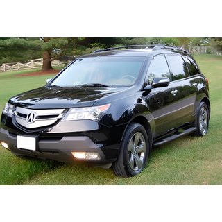 Boční trubky Black (2 ks, nerez) Acura MDX 2007–2013 fotografie 1