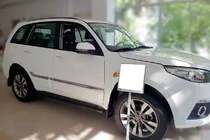 Chery Tiggo 3 2005– Boční trubky Black (2 ks, nerez) fotografie 3
