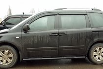 Kia Carnival 2002–2013 Boční trubky Black (2 ks, nerez) fotografie 1