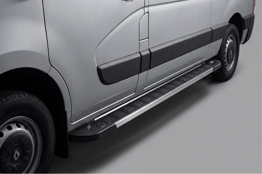 Renault Master 2011–2023 Boční nášlapy RedLine V1 (2 ks, hliník) Image