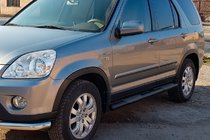 Honda CRV 2001–2006 Boční trubky Black (2 ks, nerez) fotografie 2