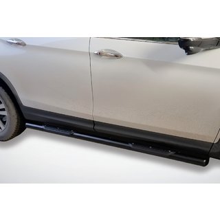 Boční trubky Black (2 ks, nerez) Honda Pilot 2015–2022 fotografie 3