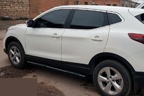 Nissan Qashqai 2014–2021 Boční trubky Black (2017-2021, 2 ks, nerez) fotografie 4