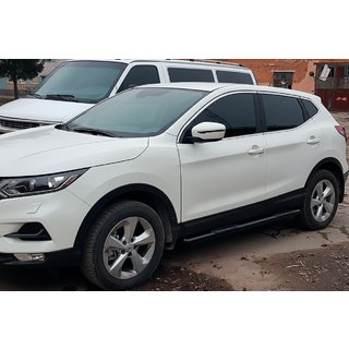 Boční trubky Black (2017-2021, 2 ks, nerez) Nissan Qashqai 2014–2021 fotografie 1