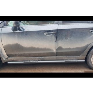 Nerezové boční trubky BB002 Black (2 ks, nerez) Subaru XV 2011–2017 fotografie 2