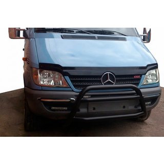 Přední ochranný rám (bullbar) WT022 Black (nerez) Mercedes Sprinter W901/902/903/904/905 1995–2006 fotografie 1