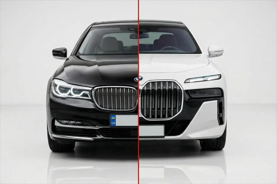BMW řada 7 G11/G12 2015–2022 Faceliftový bodykit pro přestavbu G12 na G70 M760 (2025) Image