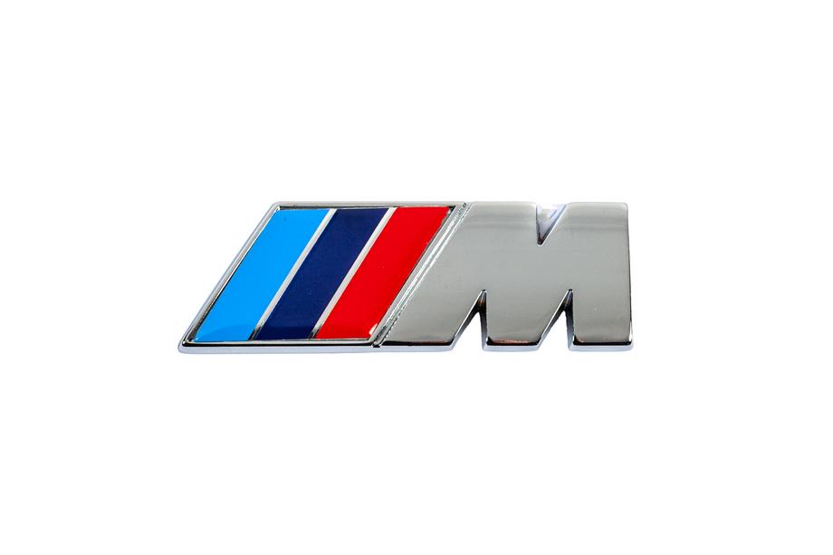 BMW Nápis M 85×30 mm (nerezová ocel) Fotografie 1