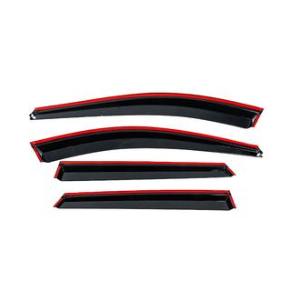 Okenní ofuky s chromovanou lištou (4 ks, Niken) fotografie 4