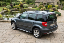 Skoda Yeti 2009–2017 Boční nášlapy Sunrise (2 ks, hliník) fotografie 1