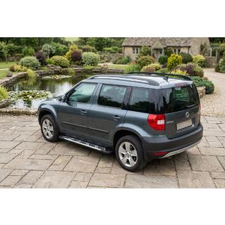 Boční nášlapy Sunrise (2 ks, hliník) Skoda Yeti 2009–2017 fotografie 1