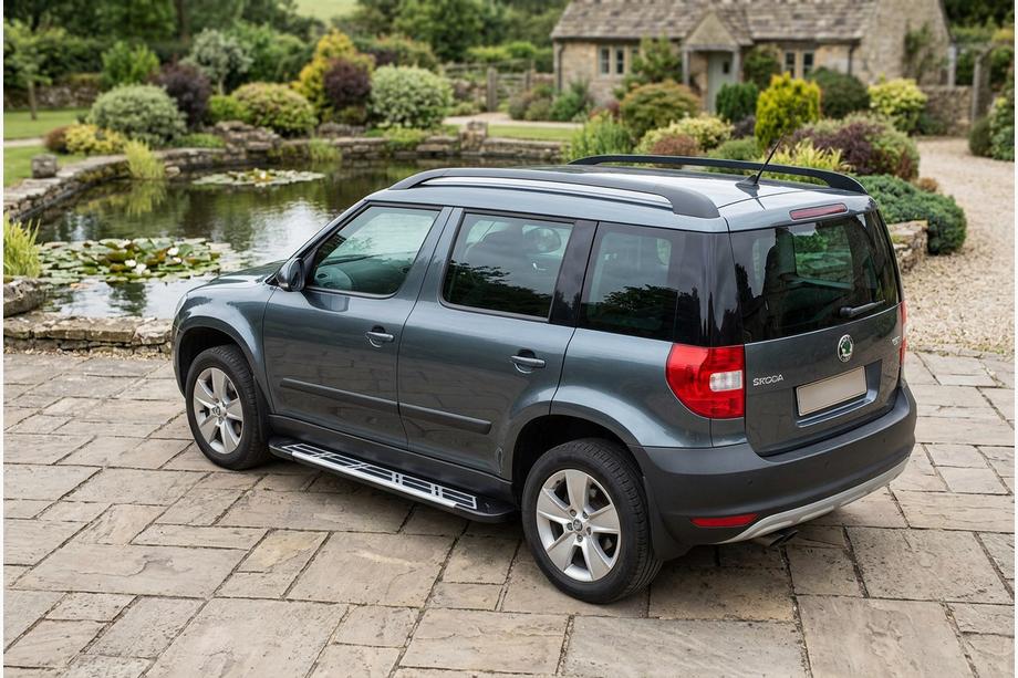 Skoda Yeti 2009–2017 Boční nášlapy Sunrise (2 ks, hliník) Image