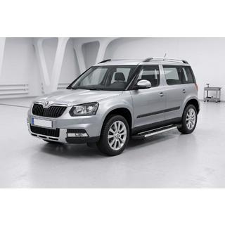 Boční prahy RedLine V1 (2 ks, hliník) Skoda Yeti 2009–2017 fotografie 1