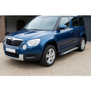 Boční nášlapy Line (2 ks, hliník) Skoda Yeti 2009–2017 fotografie 1