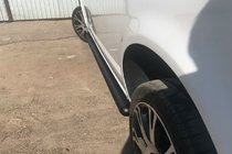 Volkswagen T5 Transporter 2003–2010 Boční trubky Black (2 ks, nerez) fotografie 13