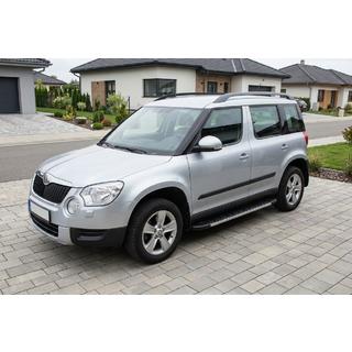 Boční nášlapy Duru (2 ks, hliník) Skoda Yeti 2009–2017 fotografie 1