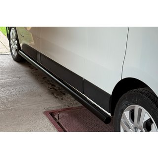 Nerezové boční trubky BB002 Black (2 ks, nerez) fotografie 2
