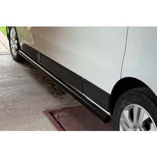 Nerezové boční trubky BB002 Black (2 ks, nerez) fotografie 2
