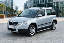 Skoda Yeti 2009–2017 Boční prahy Tayga Grey (2 ks, hliník) fotografie 1