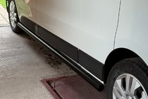 Fiat Talento 2016– Nerezové boční trubky BB002 Black (2 ks, nerez) fotografie 2