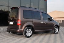 Volkswagen Caddy 2015–2020 Boční trubky BB001 Black (2 ks, nerez) fotografie 7
