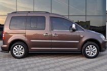 Volkswagen Caddy 2015–2020 Boční trubky BB001 Black (2 ks, nerez) fotografie 9