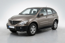 SsangYong Action 2005–2018 Boční prahy Allmond Black (2 ks, hliník) fotografie 1