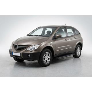 Boční prahy Allmond Black (2 ks, hliník) SsangYong Action 2005–2018 fotografie 1