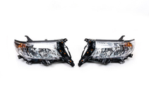 Toyota Land Cruiser Prado 150 2009–2023 Přední reflektorové světlomety Original (2017+, 2 ks) fotografie 3