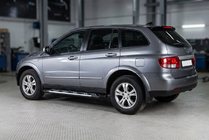 SsangYong Action 2005–2018 Boční nášlapy Sunrise (2 ks, hliník) fotografie 1