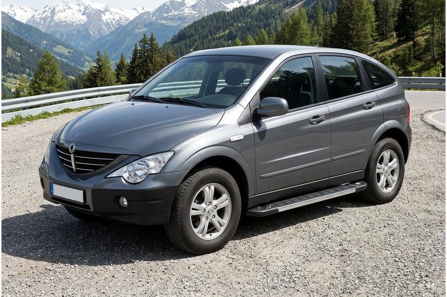 SsangYong Action 2005–2018 Boční prahy RedLine V1 (2 ks, hliník) Image