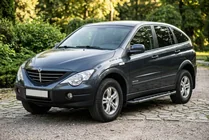 SsangYong Action 2005–2018 Boční nášlapy RedLine Black (2 ks, hliník) fotografie 1