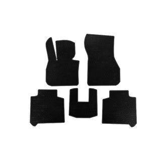 EVA autokoberce (2 řady, pro F46, černé) BMW řady 2 Active Tourer F45/F46 2014–2021