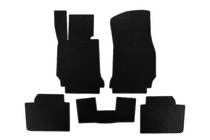 BMW řada 4 F32/F33/F36 2012–2020 EVA autokoberce do interiéru (pro F36, černé) fotografie 1