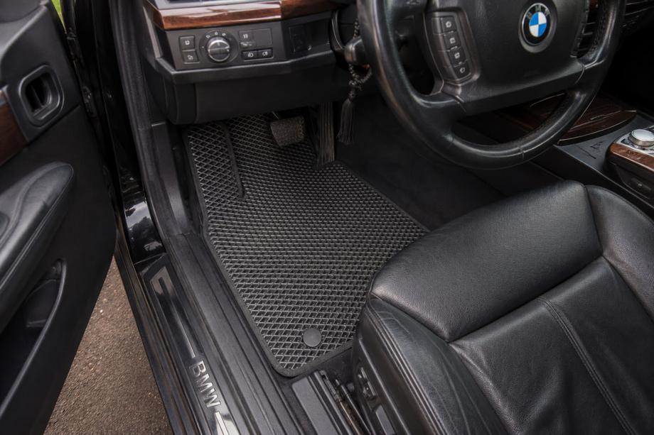 BMW řady 7 E65/66 2001–2008 EVA autokoberce do interiéru (pro E66, černé) Image