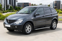 SsangYong Action 2005–2018 Boční nášlapy Fullmond (2 ks, hliník) fotografie 1