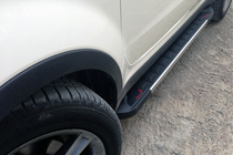 SsangYong Korando 2010–2019 Boční prahy RedLine V1 (2 ks, hliník) fotografie 1