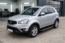 SsangYong Korando 2010–2019 Boční nášlapy Duru (2 ks, hliník) fotografie 1