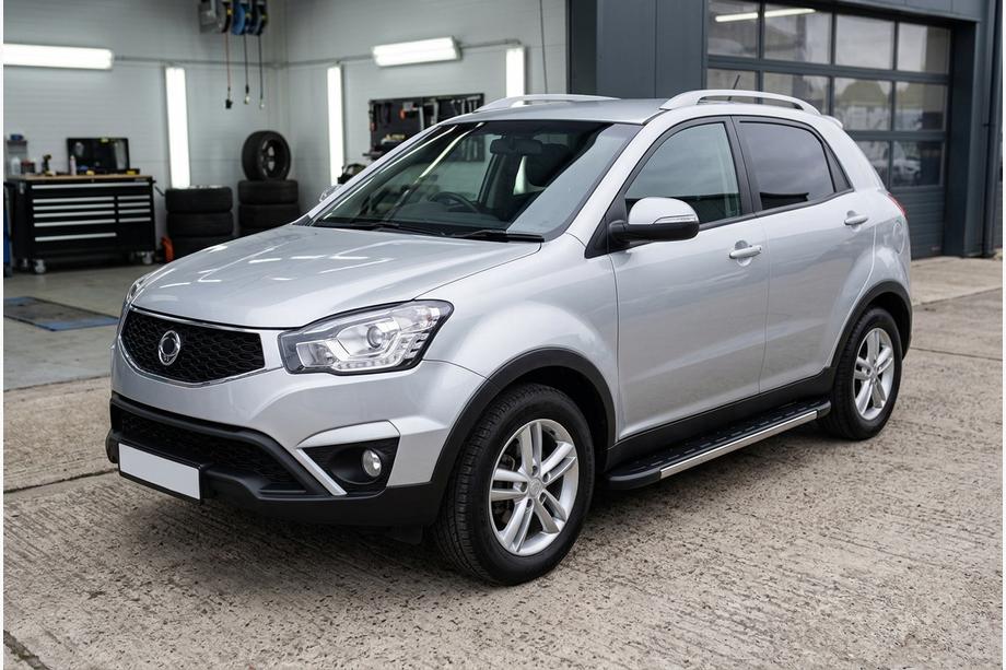 SsangYong Korando 2010–2019 Boční nášlapy Duru (2 ks, hliník) Image