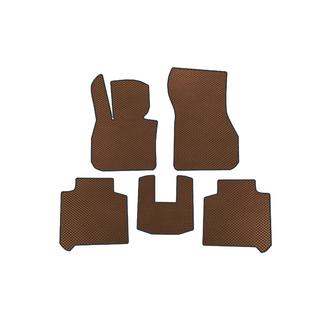 EVA autokoberce (2 řady, pro F46, hnědé) BMW řady 2 Active Tourer F45/F46 2014–2021