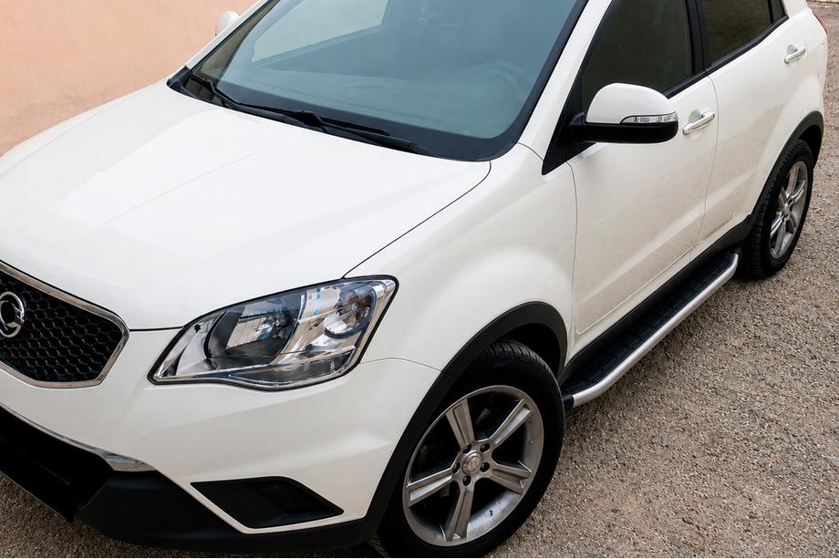 SsangYong Korando 2010–2019 Boční nášlapy Fullmond (2 ks, hliník) Image