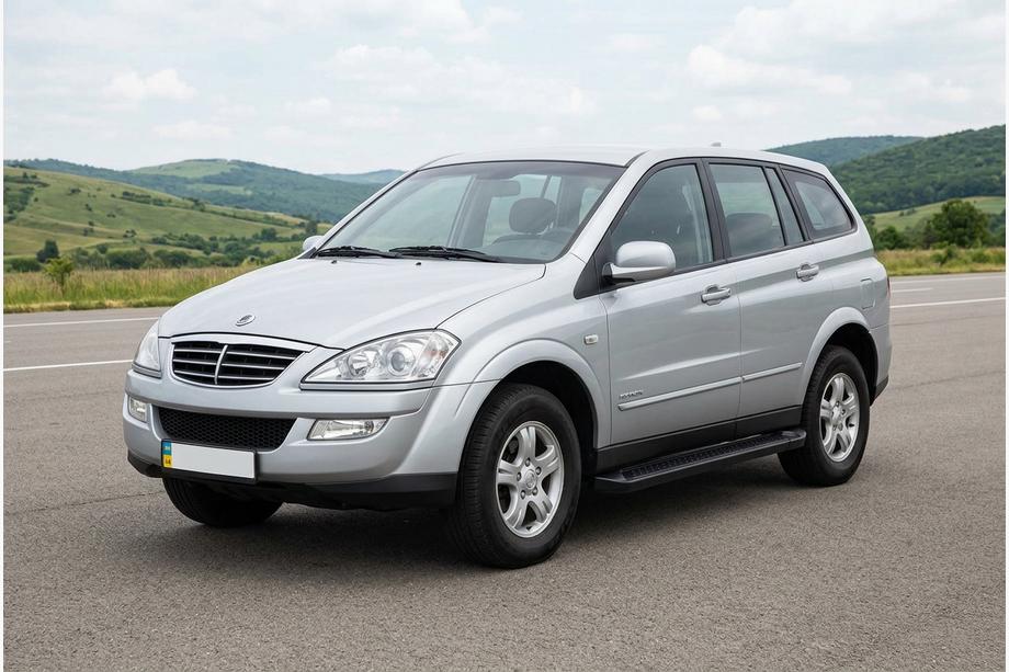SsangYong Kyron 2005–2014 Boční prahy Allmond Black (2 ks, hliník) Image